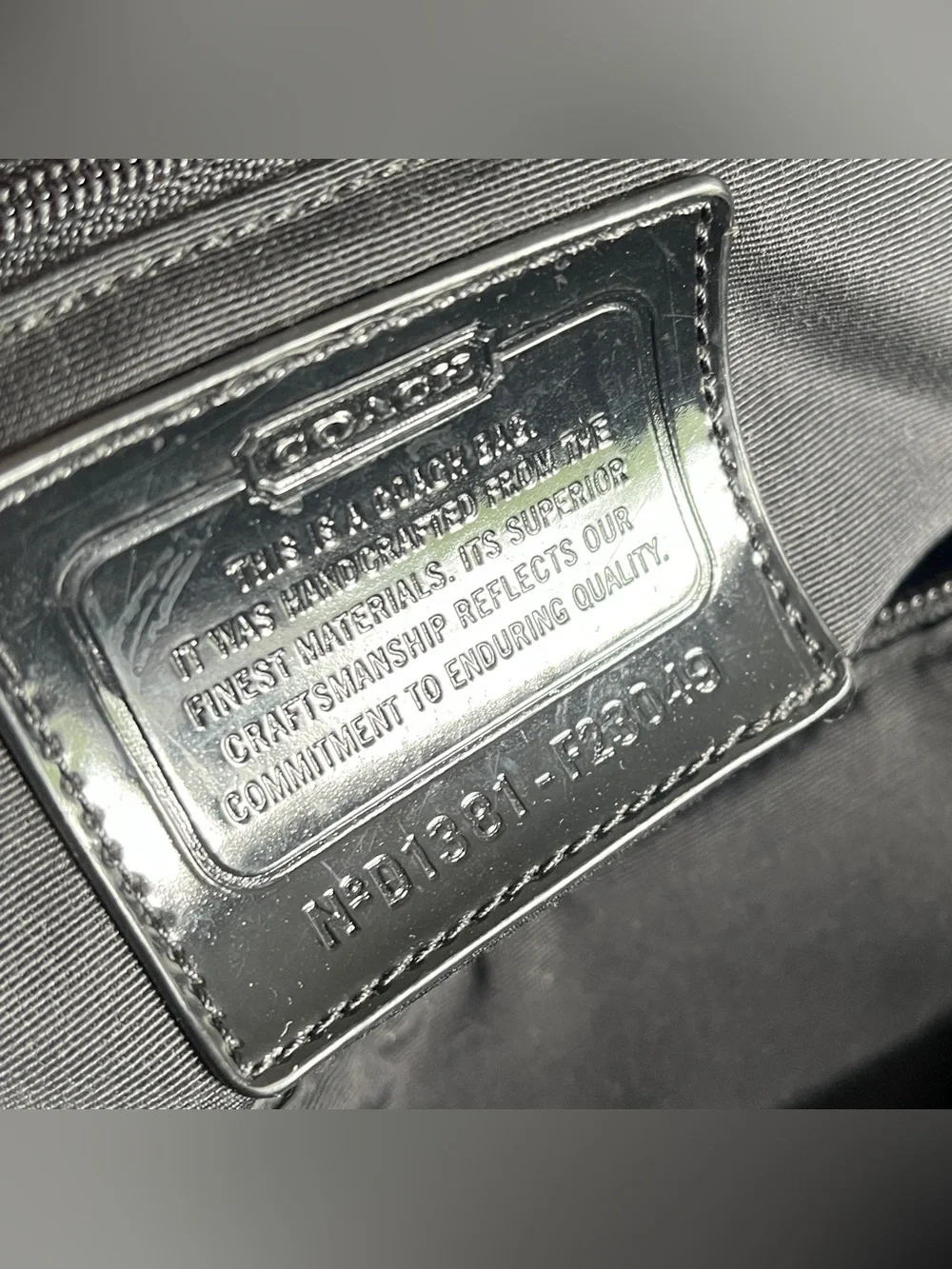 Coach large carryall